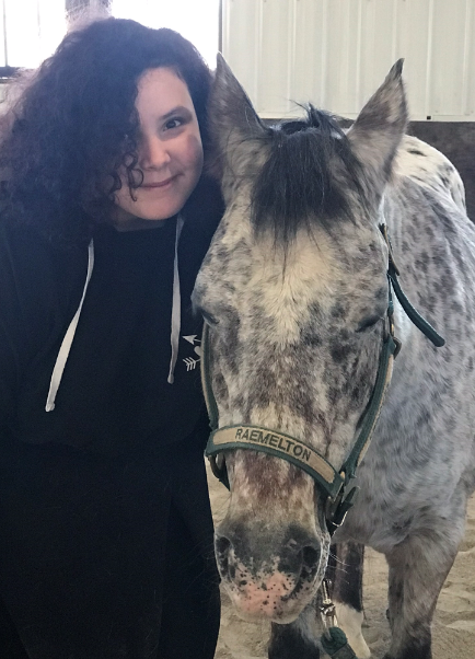 kelly with horse